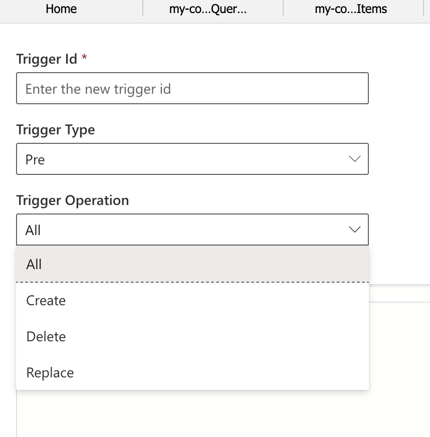 Trigger Methods